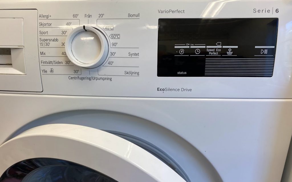 Bosch Serie 6 tvättmaskin testvinnare