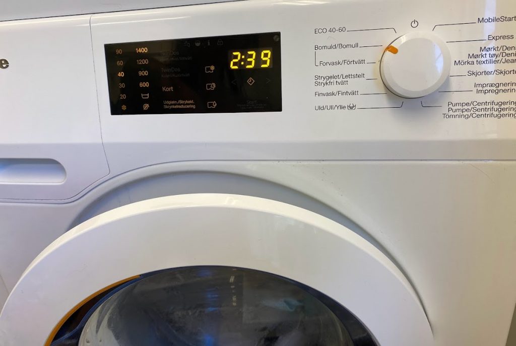 Miele W1 tvättmaskin