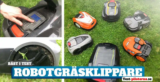 Robotgräsklippare TEST: 10 bästa robotklipparna 2024 (bäst i test)